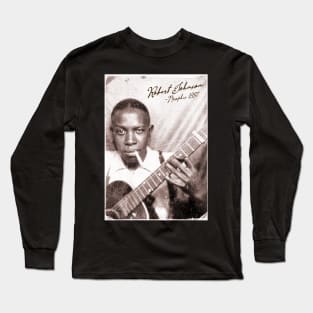 Retro Robert Johnson Memphis Photo Booth Long Sleeve T-Shirt